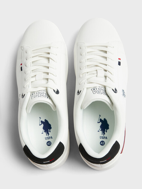 Мужские кеды U.S.POLO ASSN. ALFIE, Артикул 102022262, белый | 4463324. Ракурс 4