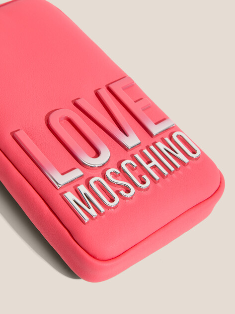 Женская сумка для смартфона LOVE MOSCHINO PRISM SLG, Артикул JC5729PP, фуксия | 4463397. Ракурс 2