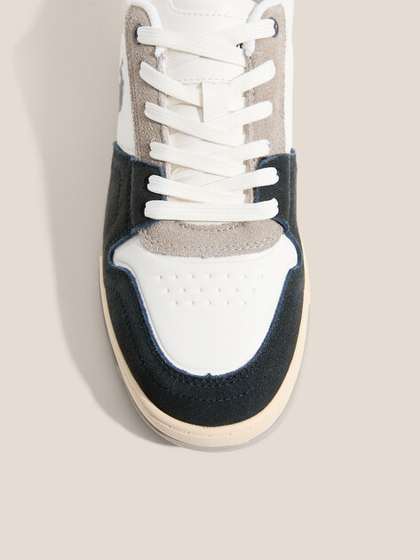 Мужские кеды U.S.POLO ASSN. BENTE GLB 5PR, Артикул 102022133, белый | 4463448. Ракурс 3