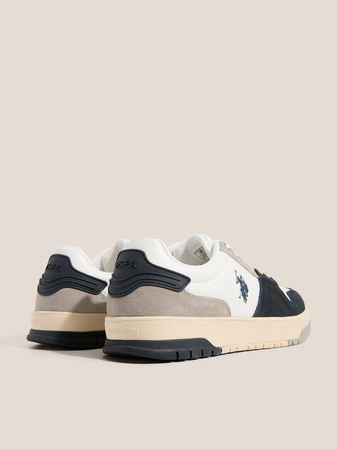 Мужские кеды U.S.POLO ASSN. BENTE GLB 5PR, Артикул 102022133, белый | 4463448. Ракурс 5