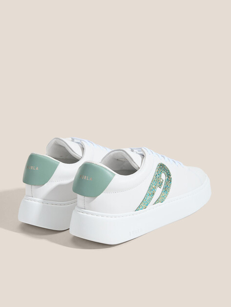 Женские кеды FURLA ART GALLERY, Артикул YJ97FUG, белый | 4463557. Ракурс 5