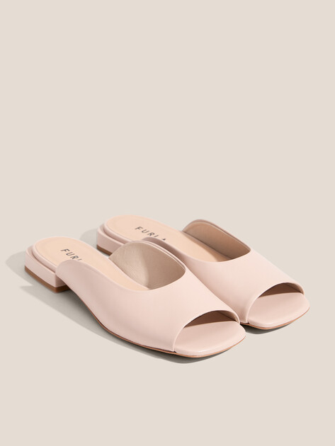 Мюли FURLA BLOCK, Артикул YJ95FBK, розово-бежевый | 4463637. Ракурс 2