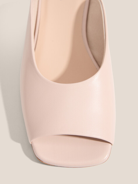 Мюли FURLA BLOCK, Артикул YJ95FBK, розово-бежевый | 4463637. Ракурс 3