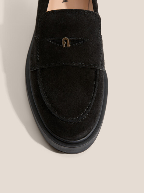 Женские лоферы FURLA LEGACY, Артикул YJ94FLG, черный | 4463745. Ракурс 3