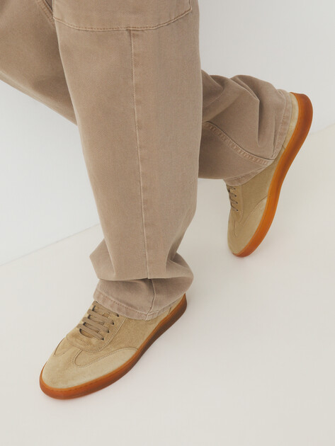 Мужские кеды OFFICINE CREATIVE, Артикул UNION/001, зеленовато-бежевый | 4464649. Ракурс 2