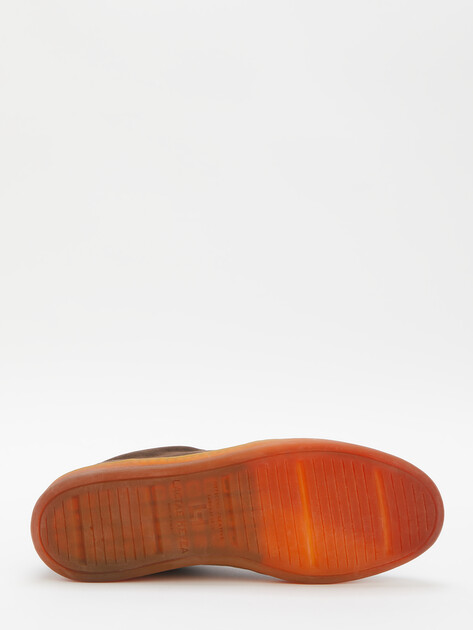 Мужские кеды OFFICINE CREATIVE, Артикул UNION/001, темно-коричневый | 4464815. Ракурс 4