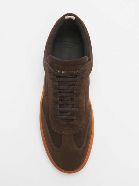 Мужские кеды OFFICINE CREATIVE, Артикул UNION/001, темно-коричневый | 4464815. Ракурс 5