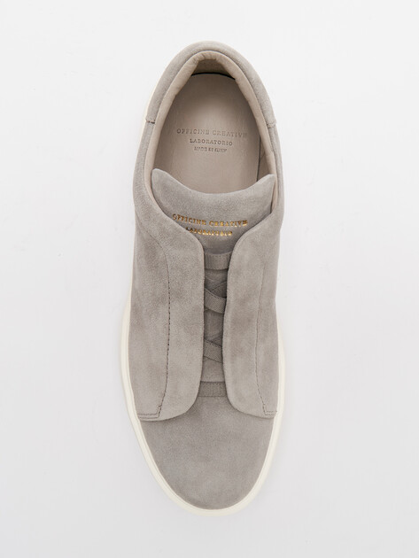 Мужские кеды OFFICINE CREATIVE, Артикул SLOUCH/003, светло-серый | 4466111. Ракурс 5