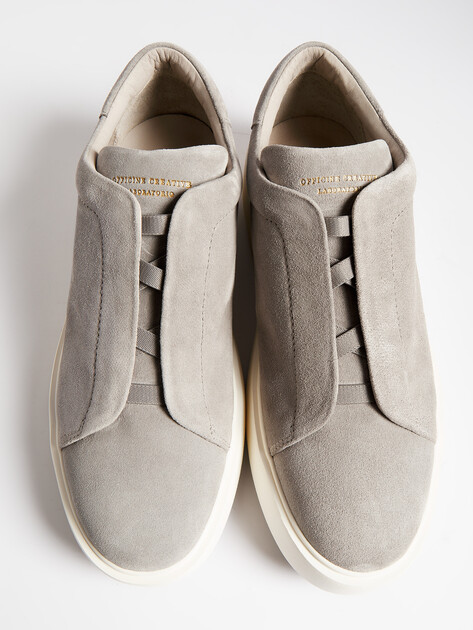 Мужские кеды OFFICINE CREATIVE, Артикул SLOUCH/003, светло-серый | 4466111. Ракурс 6