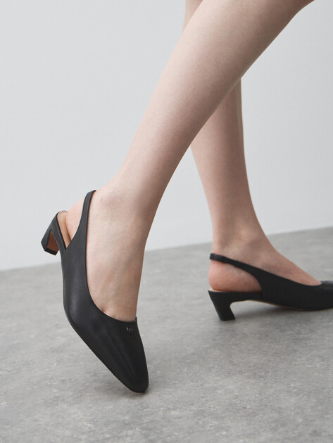 Женские туфли с открытой пяткой (слингбэк) TENDANCE, Артикул LT8417-201, черный | 4467552. Ракурс 6 Женские туфли с открытой пяткой (слингбэк) TENDANCE, Артикул LT8417-201, черный | 4467552. Ракурс 6