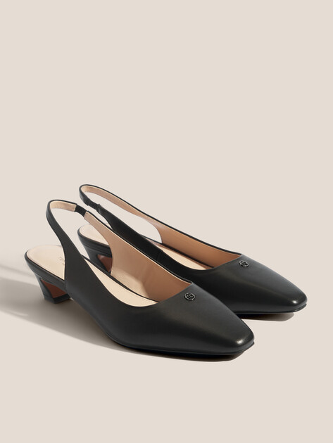 Женские туфли с открытой пяткой (слингбэк) TENDANCE, Артикул LT8417-201, черный | 4467552. Ракурс 2 Женские туфли с открытой пяткой (слингбэк) TENDANCE, Артикул LT8417-201, черный | 4467552. Ракурс 2