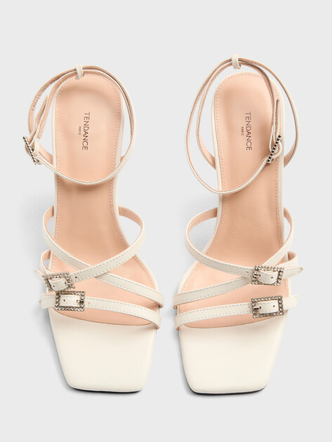 Босоножки TENDANCE, Артикул LT8413-202, белый | 4467620. Ракурс 4 Босоножки TENDANCE, Артикул LT8413-202, белый | 4467620. Ракурс 4