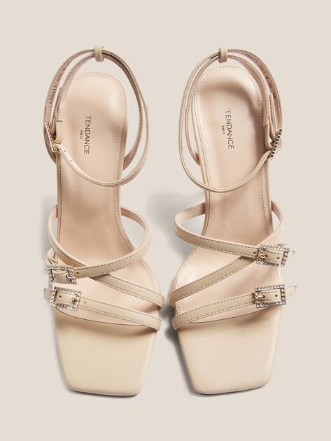 Босоножки TENDANCE, Артикул LT8413-202, бежевый | 4467636. Ракурс 4 Босоножки TENDANCE, Артикул LT8413-202, бежевый | 4467636. Ракурс 4