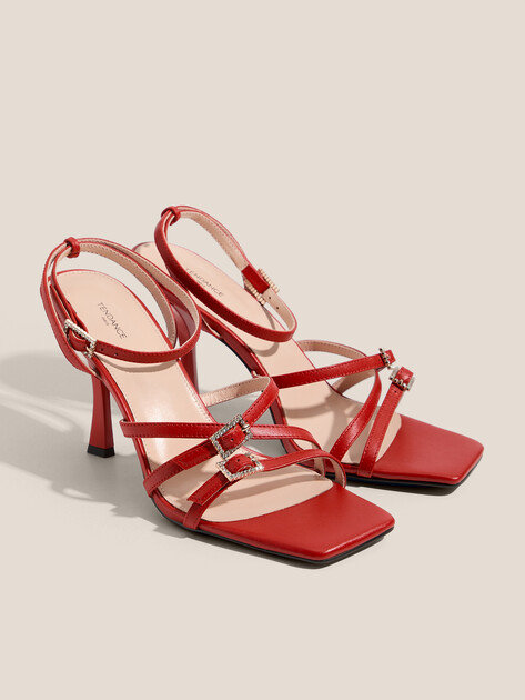 Босоножки TENDANCE, Артикул LT8413-202, красный | 4467676. Ракурс 2