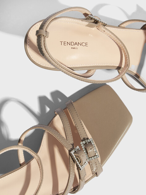 Босоножки TENDANCE, Артикул LT8413-202, серо-бежевый | 4467692. Ракурс 3 Босоножки TENDANCE, Артикул LT8413-202, серо-бежевый | 4467692. Ракурс 3