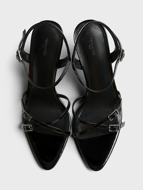 Женские босоножки TENDANCE, Артикул LT2454-6, черный | 4467834. Ракурс 4