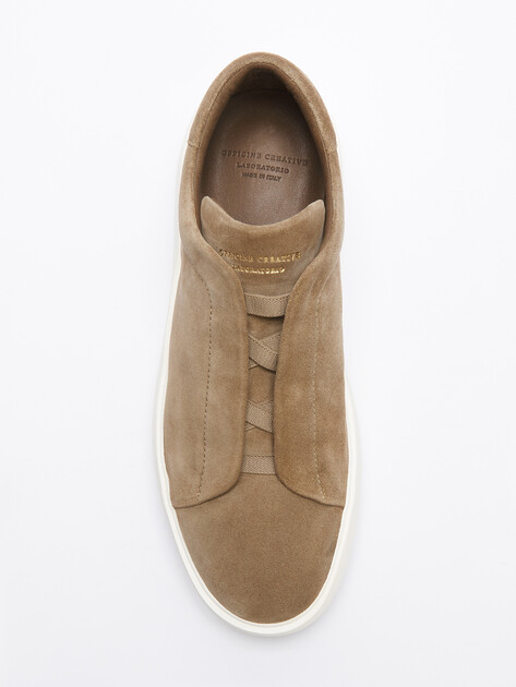 Мужские кеды OFFICINE CREATIVE, Артикул SLOUCH/003, светлый хаки | 4468152. Ракурс 5 Мужские кеды OFFICINE CREATIVE, Артикул SLOUCH/003, светлый хаки | 4468152. Ракурс 5