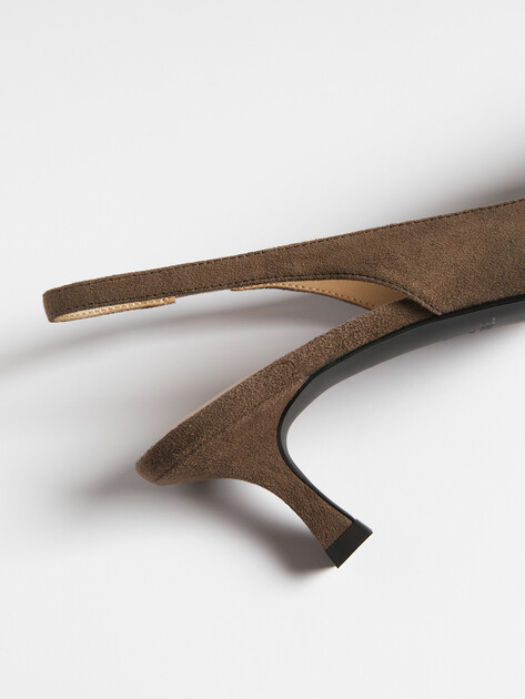 Женские туфли с открытой пяткой (слингбэк) TENDANCE, Артикул CLF826-01, пыльно-коричневый | 4468464. Ракурс 6