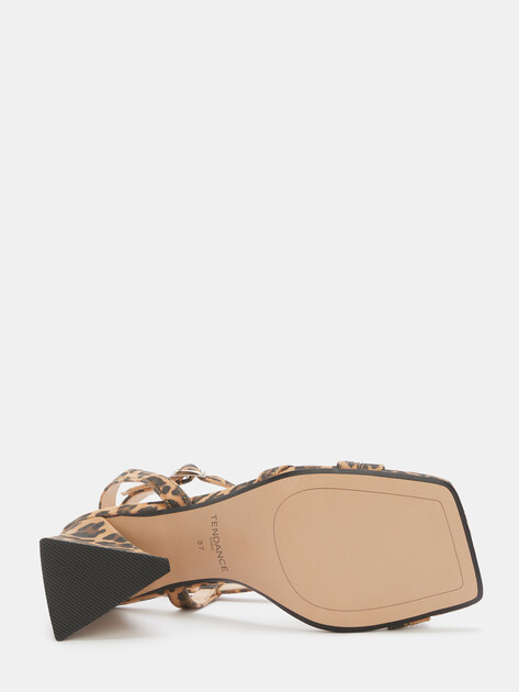 Босоножки TENDANCE, Артикул CLF861-04, леопардовый принт | 4469913. Ракурс 4