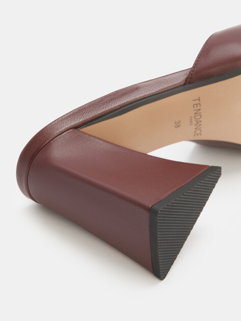 Мюли TENDANCE, Артикул CLF861-07, темно-бордовый | 4469930. Ракурс 6 Мюли TENDANCE, Артикул CLF861-07, темно-бордовый | 4469930. Ракурс 6