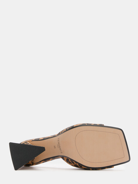 Мюли TENDANCE, Артикул CLF861-07, леопардовый принт | 4470026. Ракурс 4