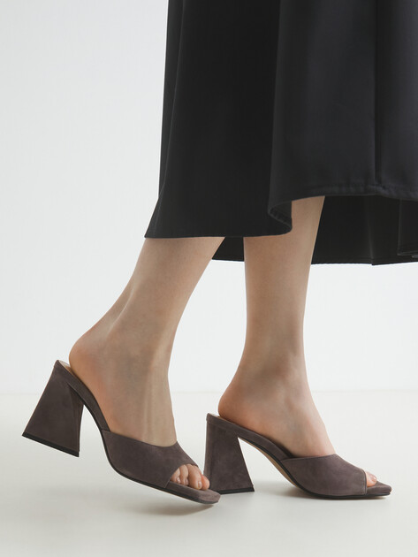 Мюли TENDANCE, Артикул CLF861-07, пыльно-коричневый | 4470050. Ракурс 2