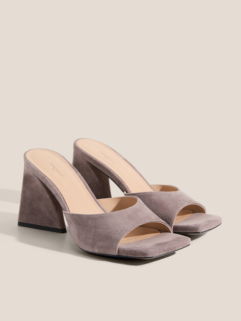 Мюли TENDANCE, Артикул CLF861-07, пыльно-коричневый | 4470050. Ракурс 3