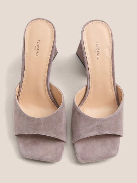 Мюли TENDANCE, Артикул CLF861-07, пыльно-коричневый | 4470050. Ракурс 5