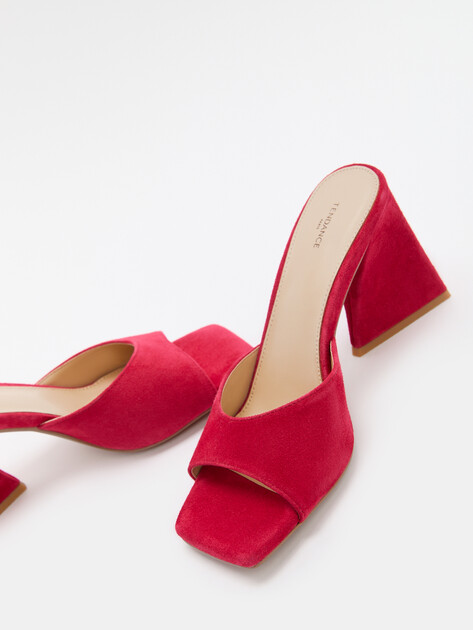 Мюли TENDANCE, Артикул CLF861-07, малиново-красный | 4470082. Ракурс 6