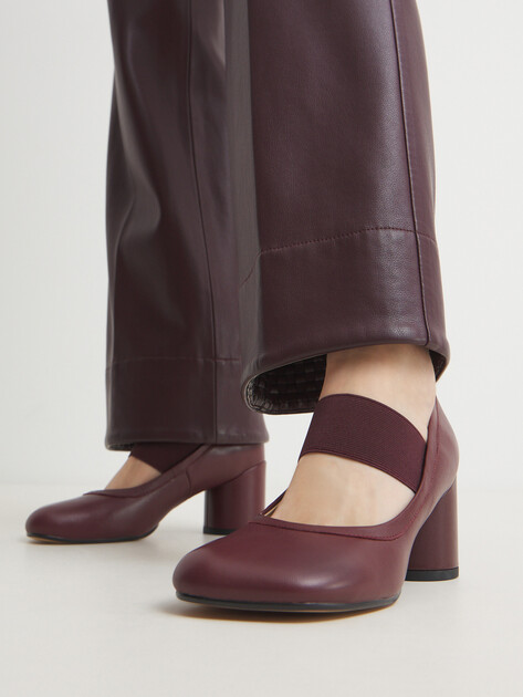 Женские туфли мэри-джейн TENDANCE, Артикул CLF851-02, бордовый | 4470180. Ракурс 2 Женские туфли мэри-джейн TENDANCE, Артикул CLF851-02, бордовый | 4470180. Ракурс 2