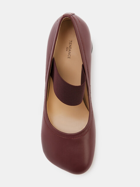Женские туфли мэри-джейн TENDANCE, Артикул CLF851-02, бордовый | 4470180. Ракурс 5 Женские туфли мэри-джейн TENDANCE, Артикул CLF851-02, бордовый | 4470180. Ракурс 5