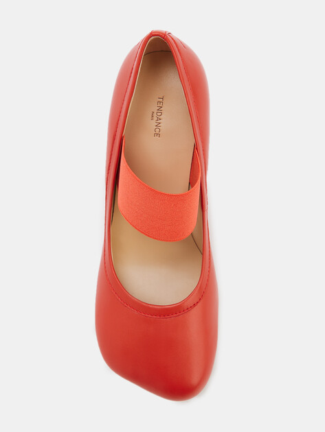Женские туфли мэри-джейн TENDANCE, Артикул CLF851-02, оранжево-красный | 4470215. Ракурс 5
