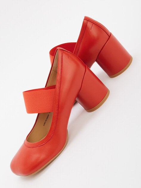 Женские туфли мэри-джейн TENDANCE, Артикул CLF851-02, оранжево-красный | 4470215. Ракурс 6