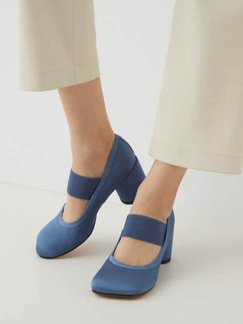 Женские туфли мэри-джейн TENDANCE, Артикул CLF851-02, светло-синий | 4470284. Ракурс 2