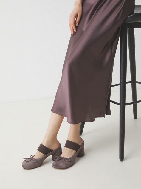 Мюли TENDANCE, Артикул CLF851-03, серо-коричневый | 4470623. Ракурс 2 Мюли TENDANCE, Артикул CLF851-03, серо-коричневый | 4470623. Ракурс 2