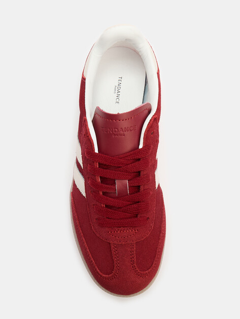 Женские кеды TENDANCE, Артикул FP-YL-24848, вишневый | 4471152. Ракурс 5