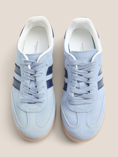 Женские кеды TENDANCE, Артикул FP-YL-24848, серо-голубой | 4471159. Ракурс 5