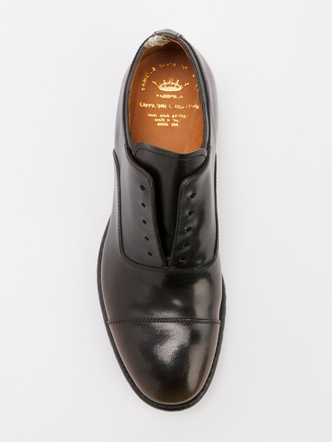 Мужские оксфорды OFFICINE CREATIVE, Артикул BAYLOR/005, зелено-бежевый | 4471627. Ракурс 5