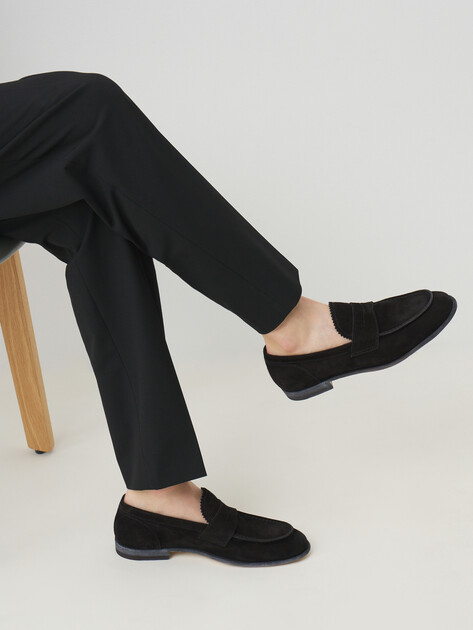 Мужские лоферы OFFICINE CREATIVE, Артикул SOLITUDE/001, черный | 4471853. Ракурс 2 Мужские лоферы OFFICINE CREATIVE, Артикул SOLITUDE/001, черный | 4471853. Ракурс 2