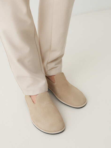 Мужские слиперы OFFICINE CREATIVE, Артикул MIENNE/001, светло-бежевый | 4473280. Ракурс 2 Мужские слиперы OFFICINE CREATIVE, Артикул MIENNE/001, светло-бежевый | 4473280. Ракурс 2