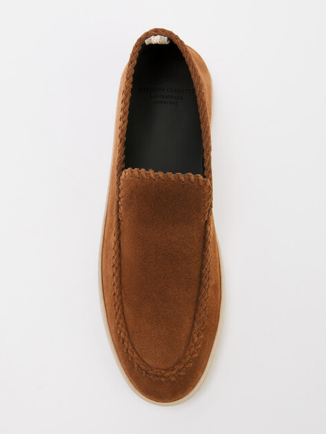 Мужские лоферы OFFICINE CREATIVE, Артикул HERBIE/011, светло-коричневый | 4473781. Ракурс 5
