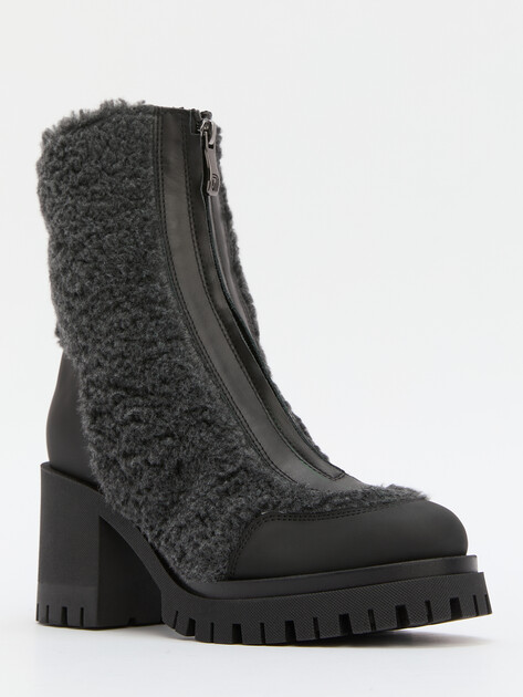 Ботильоны GIOVANNI FABIANI TREND, Артикул W24529, темно-серый | 4475647. Ракурс 3