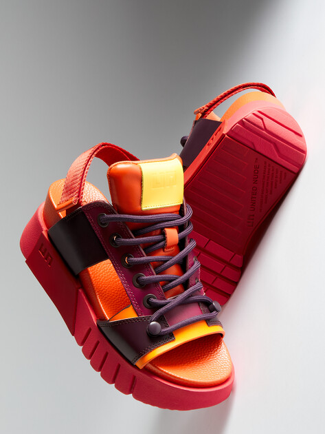 Женские сандалии UNITED NUDE Delta Sporty, Артикул Delta Sporty, мультицвет | 4476277. Ракурс 6