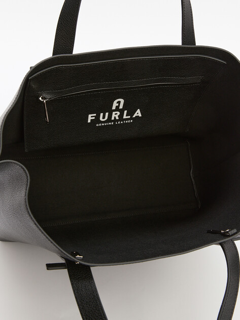 Мужская сумка на плечо FURLA, Артикул MAN GIOVE L CASUAL TOTE, черный | 4476445. Ракурс 5