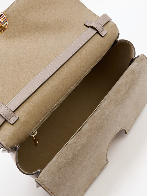 Кросс-боди FURLA, Артикул FURLA SFERA S CROSSBODY ROUND, розово-серый | 4476527. Ракурс 5