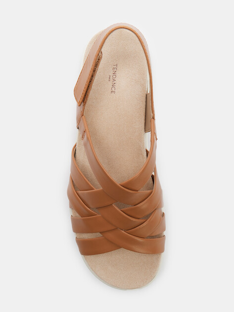 Женские сандалии TENDANCE, Артикул CLF893-01, светло-коричневый | 4477387. Ракурс 5