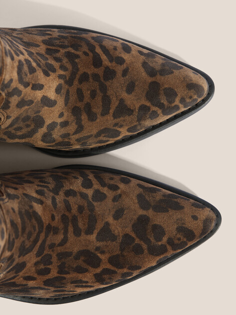 Казаки TENDANCE, Артикул CLF785K-05, леопардовый принт | 4478011. Ракурс 3