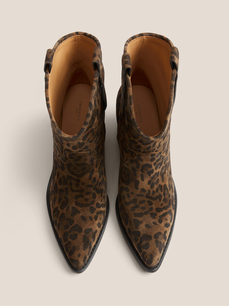 Казаки TENDANCE, Артикул CLF785K-05, леопардовый принт | 4478011. Ракурс 4