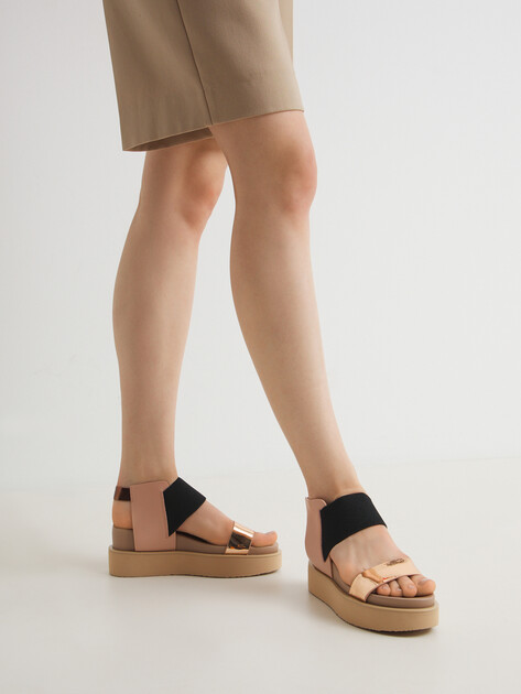 Женские сандалии UNITED NUDE Rico Sandal, Артикул RICO SANDAL, бежево-розовый | 4478871. Ракурс 2