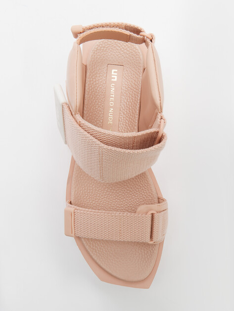 Женские сандалии UNITED NUDE Wa Puffy Lo, Артикул Wa Puffy Lo, бежево-розовый | 4480763. Ракурс 5